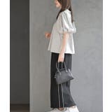 スタンドカラーパフスリーブＴ | rps | 詳細画像13 