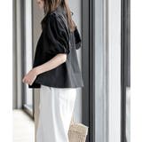 スタンドカラーパフスリーブＴ | rps | 詳細画像19 