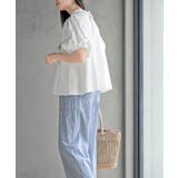 スタンドカラーパフスリーブＴ | rps | 詳細画像3 