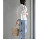 スタンドカラーパフスリーブＴ | rps | 詳細画像4 