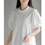 スタンドカラーパフスリーブＴ | rps | 詳細画像6 