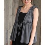 光沢シアーリボンベスト | rps | 詳細画像14