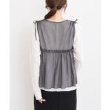 光沢シアーリボンベスト | rps | 詳細画像28 