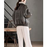 ティペット付き合皮ブルゾン | rps | 詳細画像18 