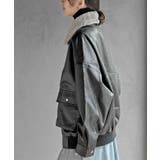 ティペット付き合皮ブルゾン | rps | 詳細画像7 