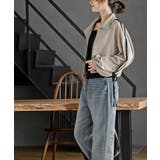 リボン袖スエードポンチトラックジャケット | rps | 詳細画像11 