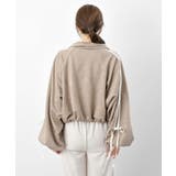 リボン袖スエードポンチトラックジャケット | rps | 詳細画像27 