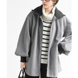 CHACグレー | リブ切替ミドルＺＩＰコート | rps