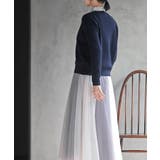 リボン刺繍＆ハートボタンクルーネックカーディガン | rps | 詳細画像11 