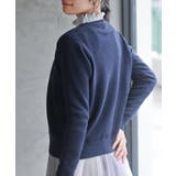 リボン刺繍＆ハートボタンクルーネックカーディガン | rps | 詳細画像14 
