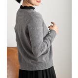 リボン刺繍＆ハートボタンクルーネックカーディガン | rps | 詳細画像20 