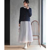 リボン刺繍＆ハートボタンクルーネックカーディガン | rps | 詳細画像9 