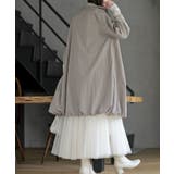 スタンドネックバルーンロングブルゾン | rps | 詳細画像15 