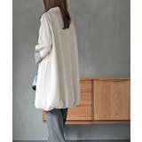 スタンドネックバルーンロングブルゾン | rps | 詳細画像24 