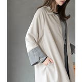 スタンドネックバルーンロングブルゾン | rps | 詳細画像26 