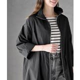 スタンドネックバルーンロングブルゾン | rps | 詳細画像6 