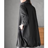 スタンドネックバルーンロングブルゾン | rps | 詳細画像8 