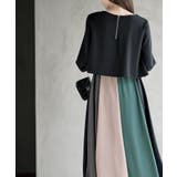 カラフルパッチワークドッキングワンピース | rps | 詳細画像23 