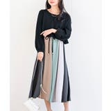 ブラック3 | カラフルパッチワークドッキングワンピース | rps