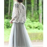 花柄７分袖バルーンブラウス | rps | 詳細画像25 