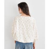 花柄７分袖バルーンブラウス | rps | 詳細画像34 