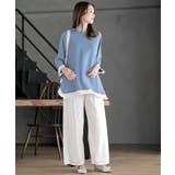 ふちどり配色ブラウス | rps | 詳細画像10 