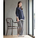 ふちどり配色ブラウス | rps | 詳細画像18 