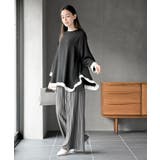 ふちどり配色ブラウス | rps | 詳細画像2 