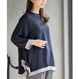 ふちどり配色ブラウス | rps | 詳細画像25 