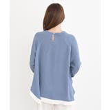 ふちどり配色ブラウス | rps | 詳細画像27 