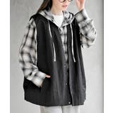 ブラック | Ｖネックナイロンバルーンベスト | rps