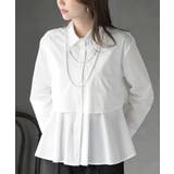 裾レイヤーブラウス | rps | 詳細画像1 