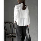 裾レイヤーブラウス | rps | 詳細画像4 