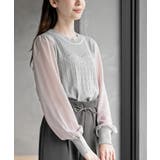 シアーボリューム袖ニットプルオーバー | rps | 詳細画像14 