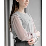 シアーボリューム袖ニットプルオーバー | rps | 詳細画像17 