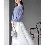 シアーボリューム袖ニットプルオーバー | rps | 詳細画像19 