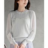 シアーボリューム袖ニットプルオーバー | rps | 詳細画像6 