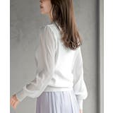 シアーボリューム袖ニットプルオーバー | rps | 詳細画像7 