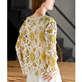 カギ針花柄プルオーバー | rps | 詳細画像25 