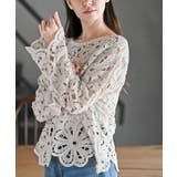 カギ針花柄プルオーバー | rps | 詳細画像7 