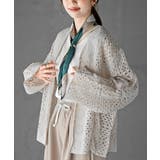 アイボリー | カギ針トッパーカーディガン | rps