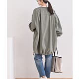 裾ドロストブルゾンシャツ | rps | 詳細画像17 