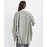 裾ドロストブルゾンシャツ | rps | 詳細画像23 