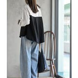 ダブルジップポケット配色ブラウス | rps | 詳細画像12