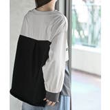 ダブルジップポケット配色ブラウス | rps | 詳細画像14