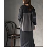 ダブルジップポケット配色ブラウス | rps | 詳細画像4