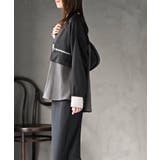 ダブルジップポケット配色ブラウス | rps | 詳細画像5