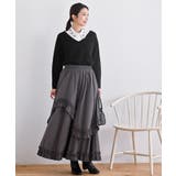 フリルアシメトリーレイヤースカート | rps | 詳細画像17 