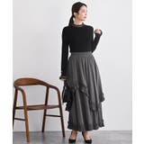 フリルアシメトリーレイヤースカート | rps | 詳細画像2 