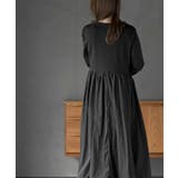 異素材切替バルーンワンピース | rps | 詳細画像13 